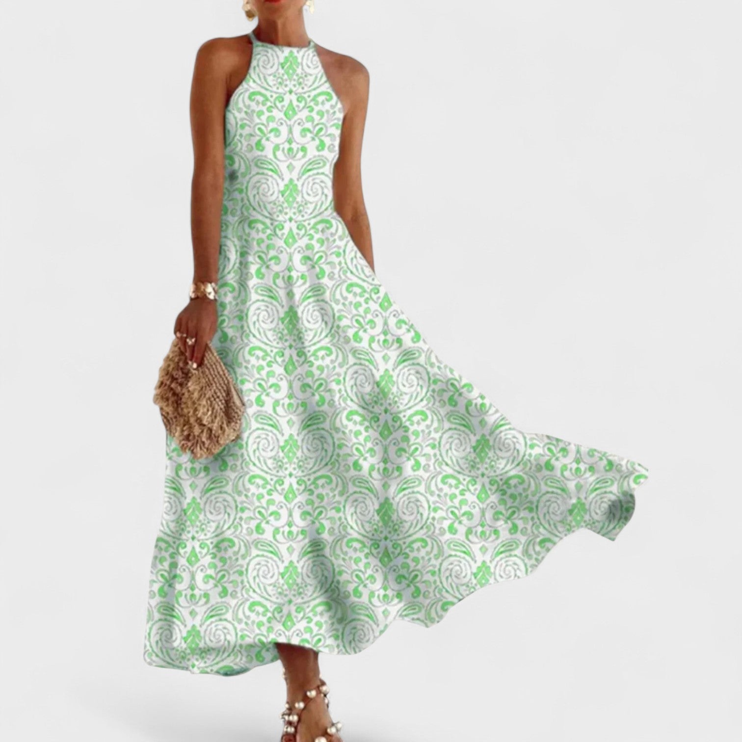 Lúcia - Vestido Classico de Primavera