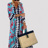 Sara - Vestido Longo de Primavera