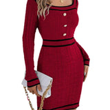 Alarae - Vestido casual elegante