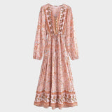 Núria - Vestido Longo Floral