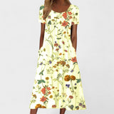 Amélia – Vestido Longo de Primavera