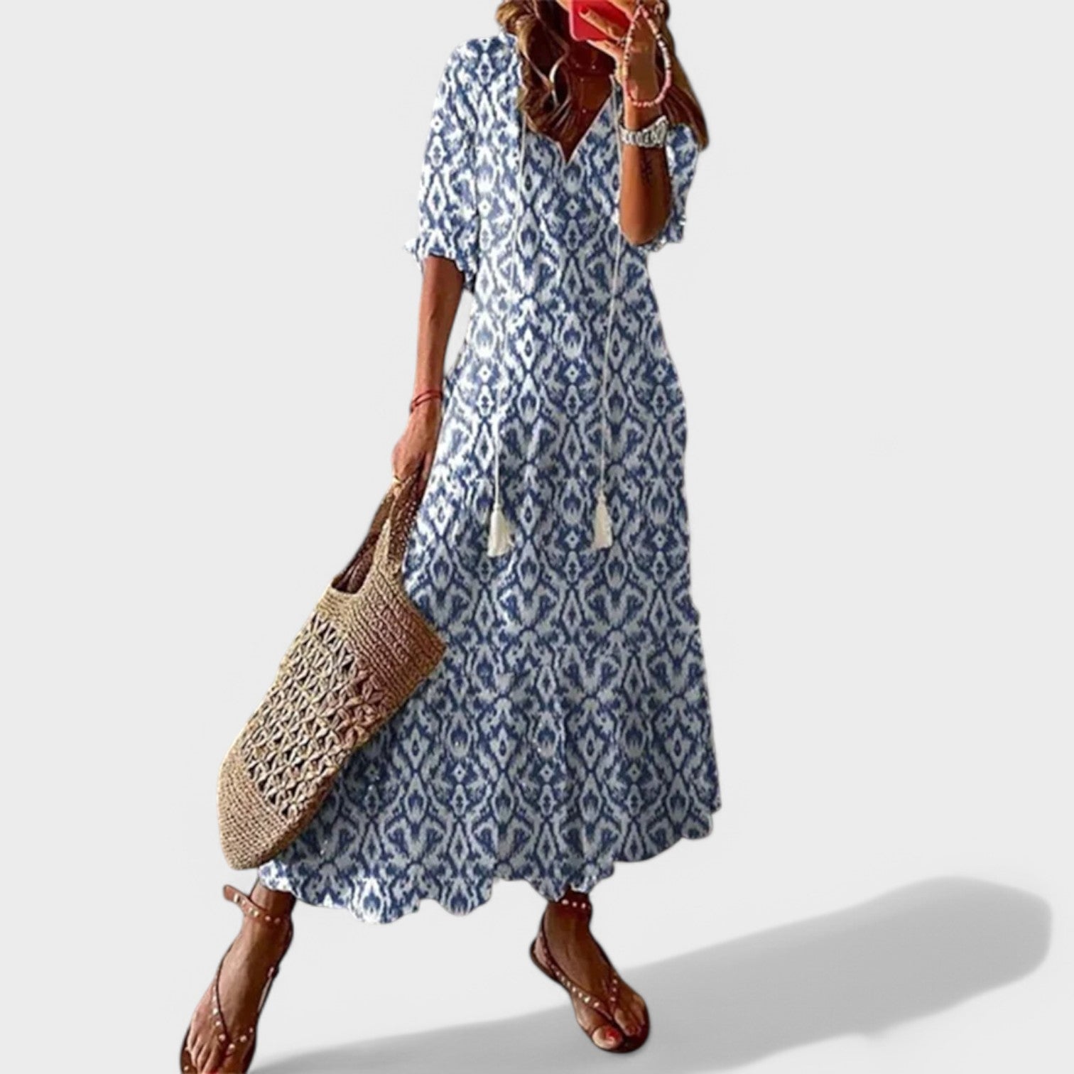 Matilde - Vestido Longo de Primavera