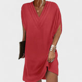 Helena - Vestido Elegante com Mangas Abertas