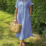 Camila - Vestido listrado elegante