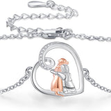 Pulseira de Amizade Temática de Cão Ajustável