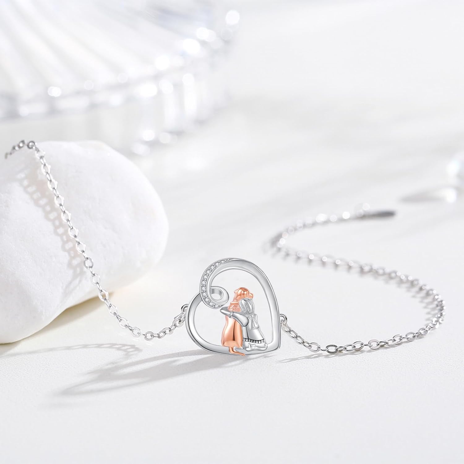 Pulseira de Amizade Temática de Cão Ajustável