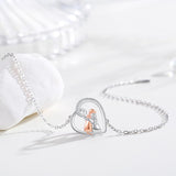 Pulseira de Amizade Temática de Cão Ajustável