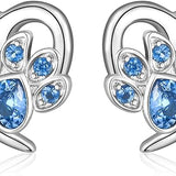 Brincos com Impressões de Patas & Coração – Joalharia para Amantes de Animais