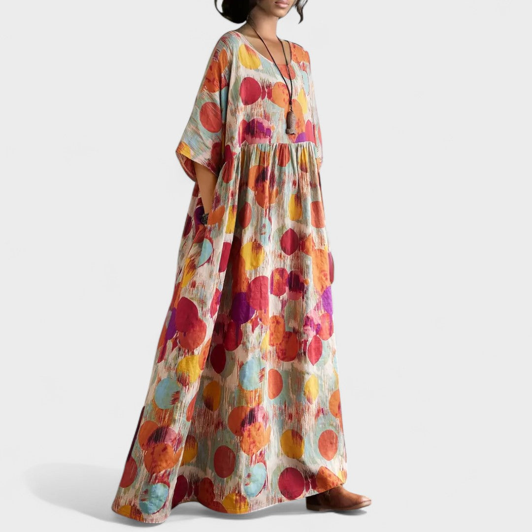 Camila - Vestido Maxi Boémio