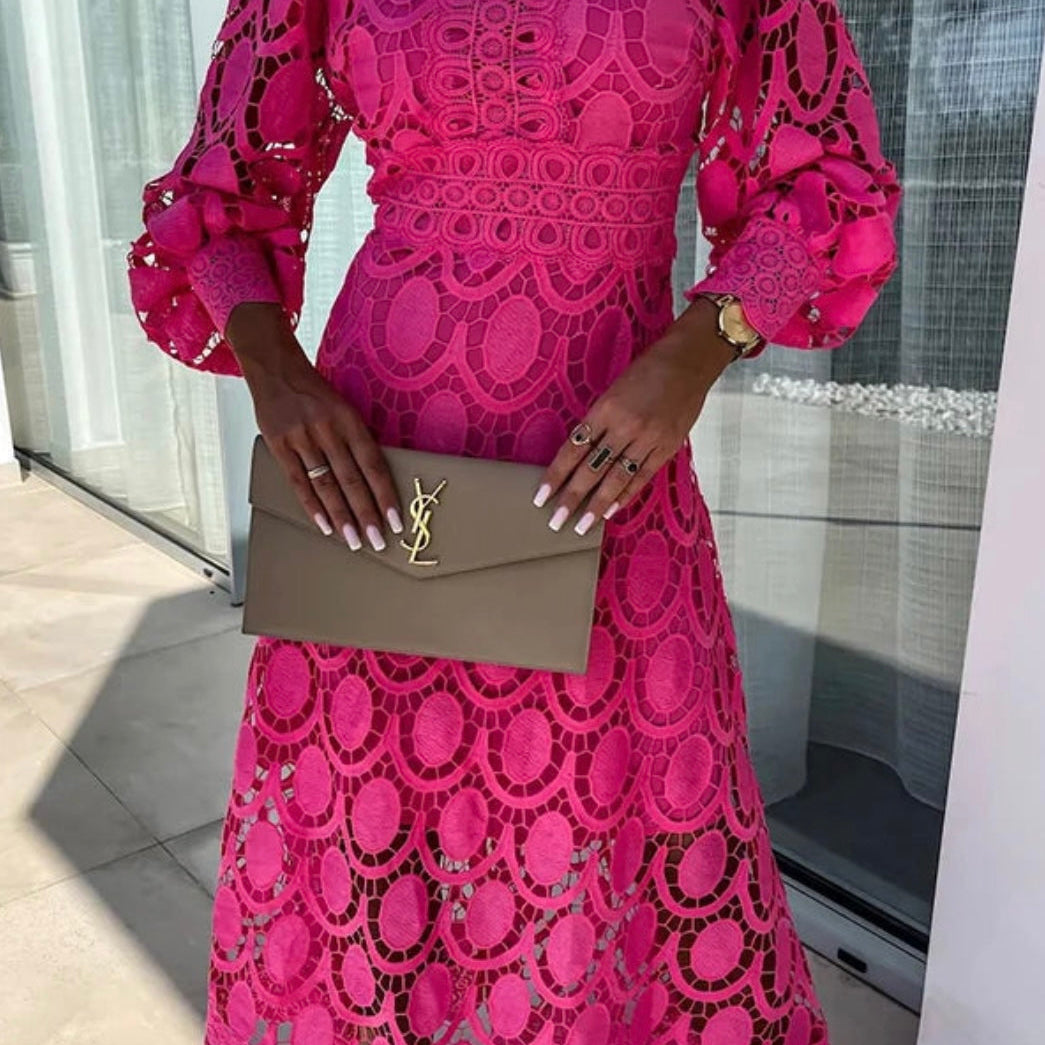 Ami - Vestido de renda elegante