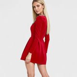 Celeste - Vestido de cristal