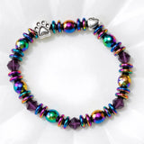 Pulseira de Charme com Pata Magnética