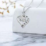 Conjunto de Joias com Pata de Cão, Coração & Osso – Conjunto de 2 Peças