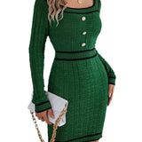 Alarae - Vestido casual elegante