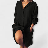 Raquel - Blusa de linho casual