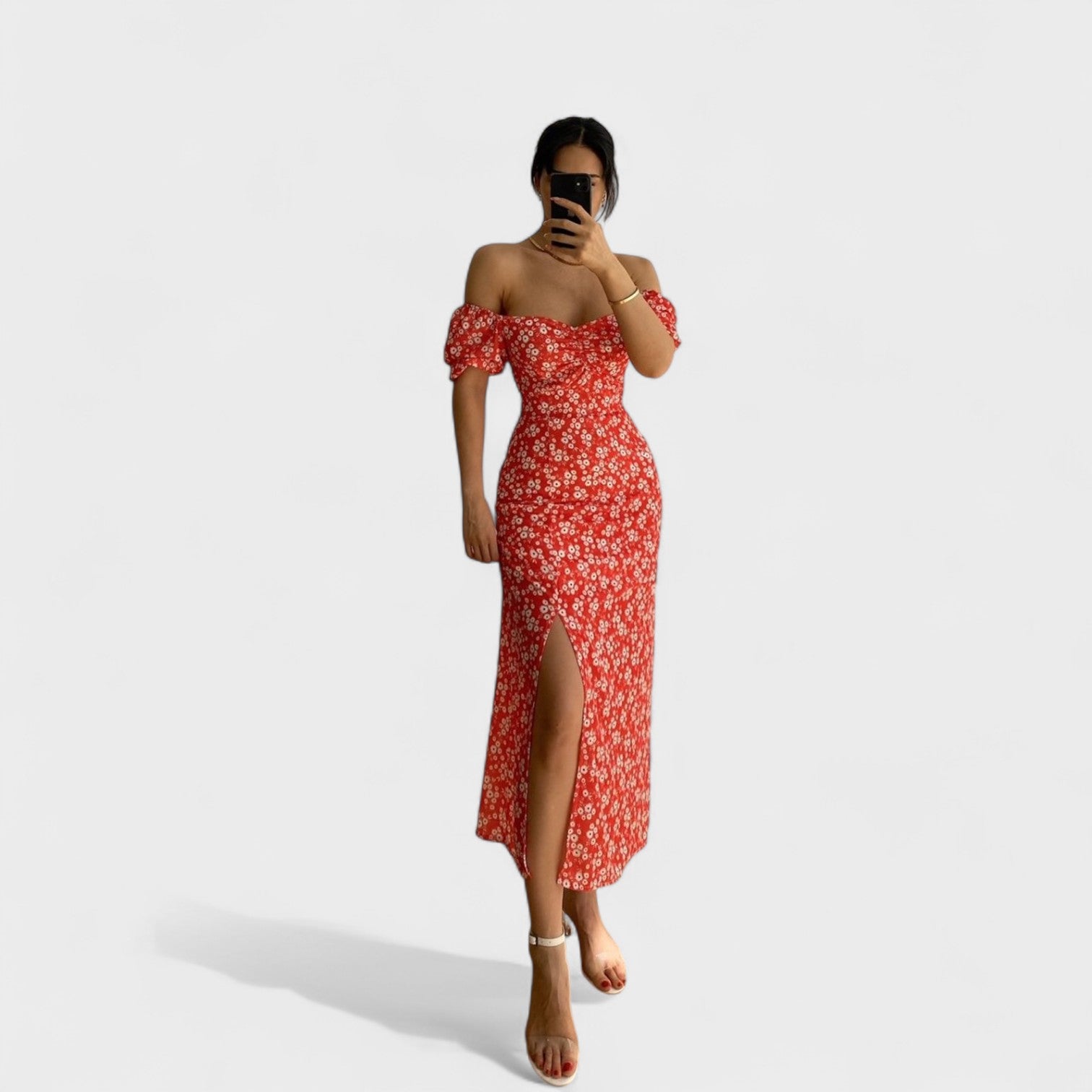 Carolina - Vestido Floral Elegante