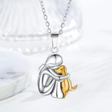 Colar da Sorte com Motivo de Cão